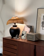 Amalia Wood Table Lamp — product view 6