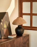 Amalia Wood Table Lamp — product view 7