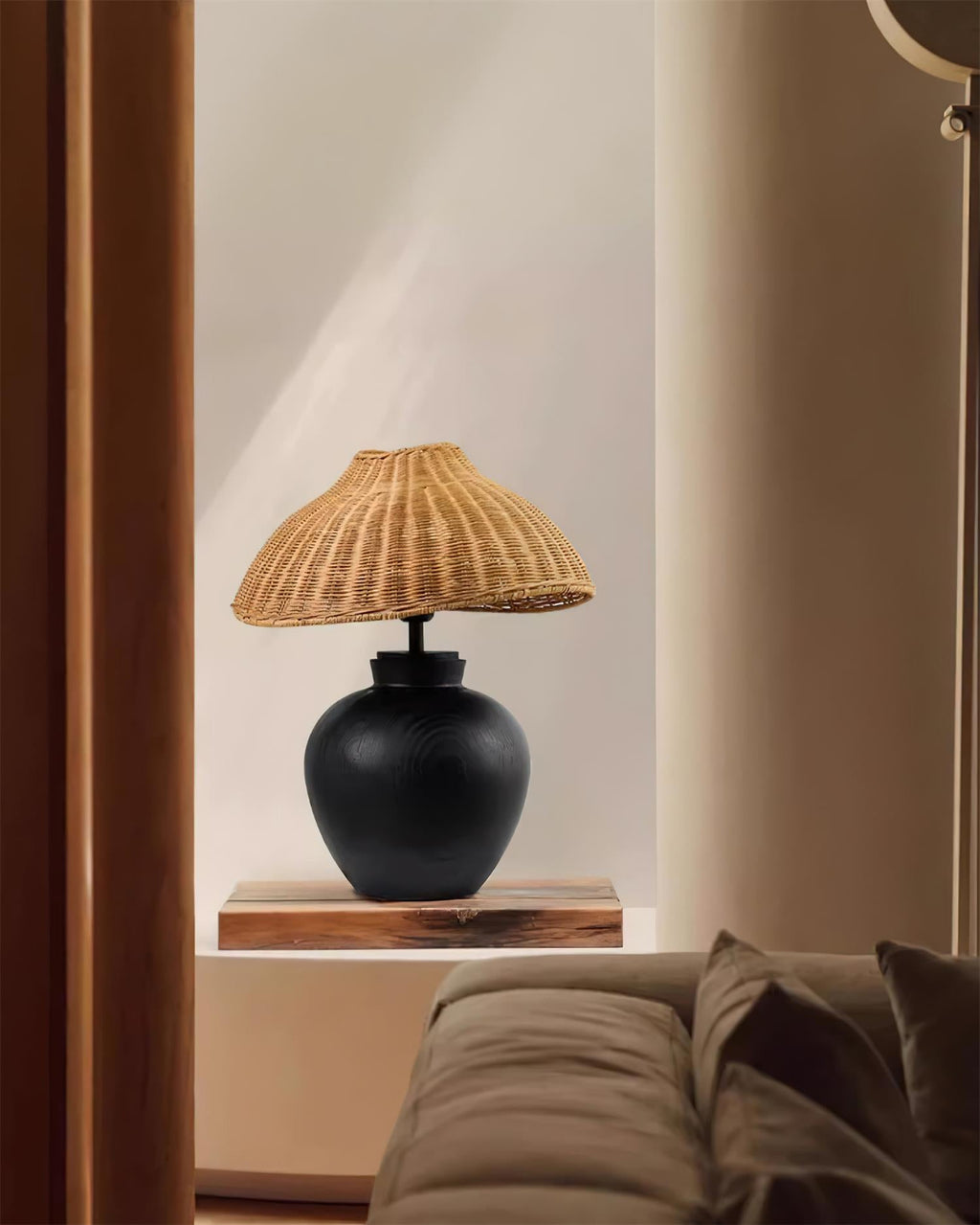 Amalia Wood Table Lamp — product view 8
