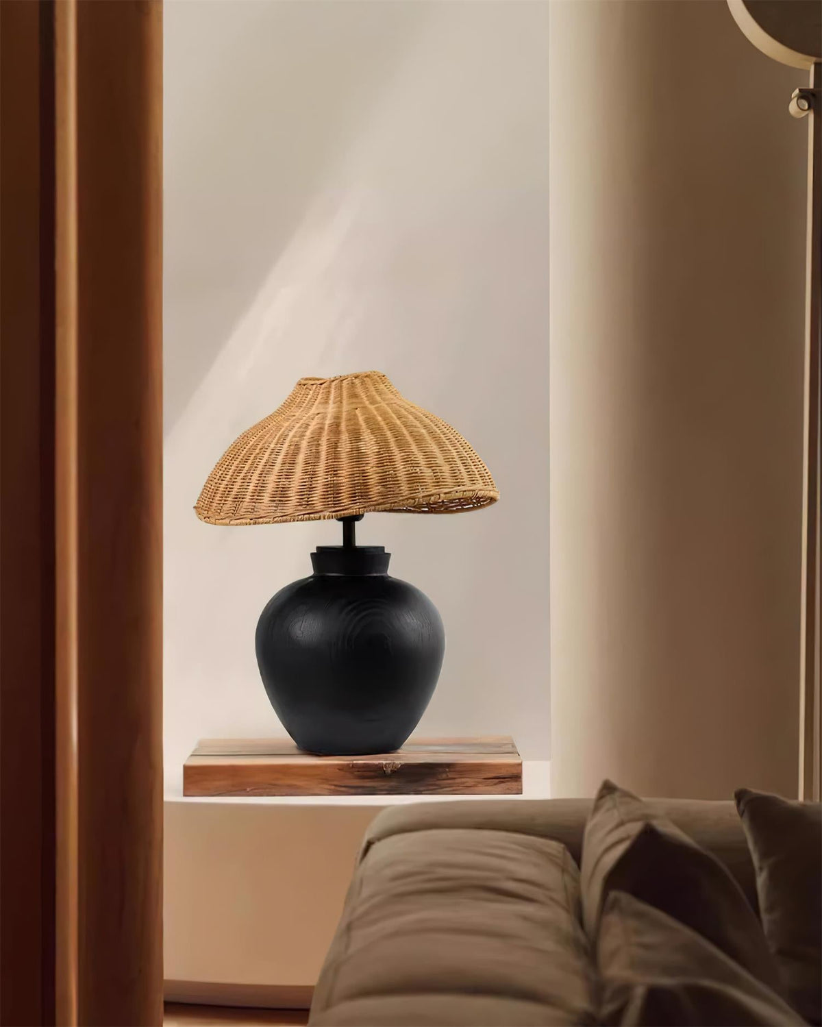 Amalia Wood Table Lamp — product view 8