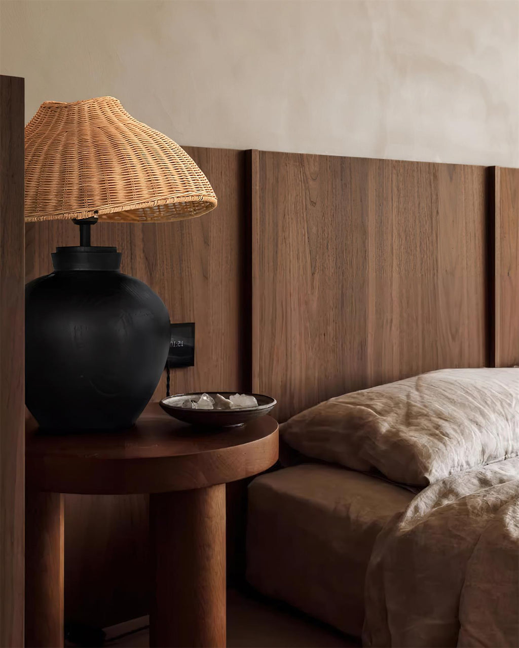 Amalia Wood Table Lamp — product view 10