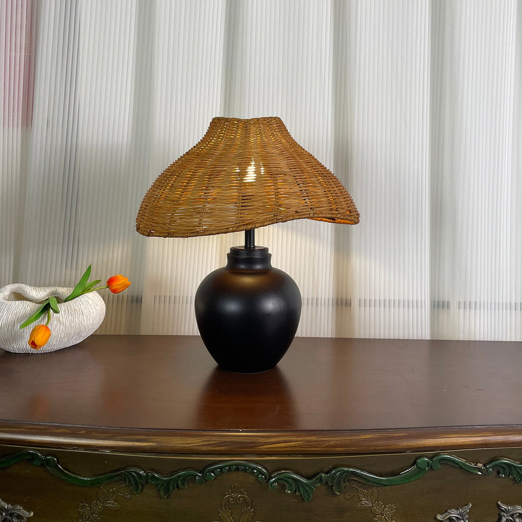 Amalia Wood Table Lamp — product view 19