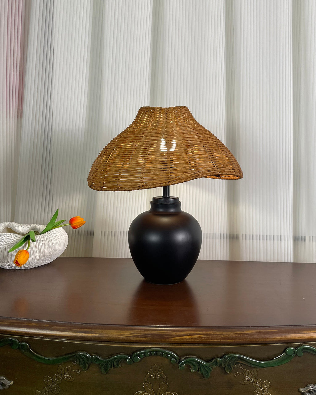 Amalia Wood Table Lamp — product view 21
