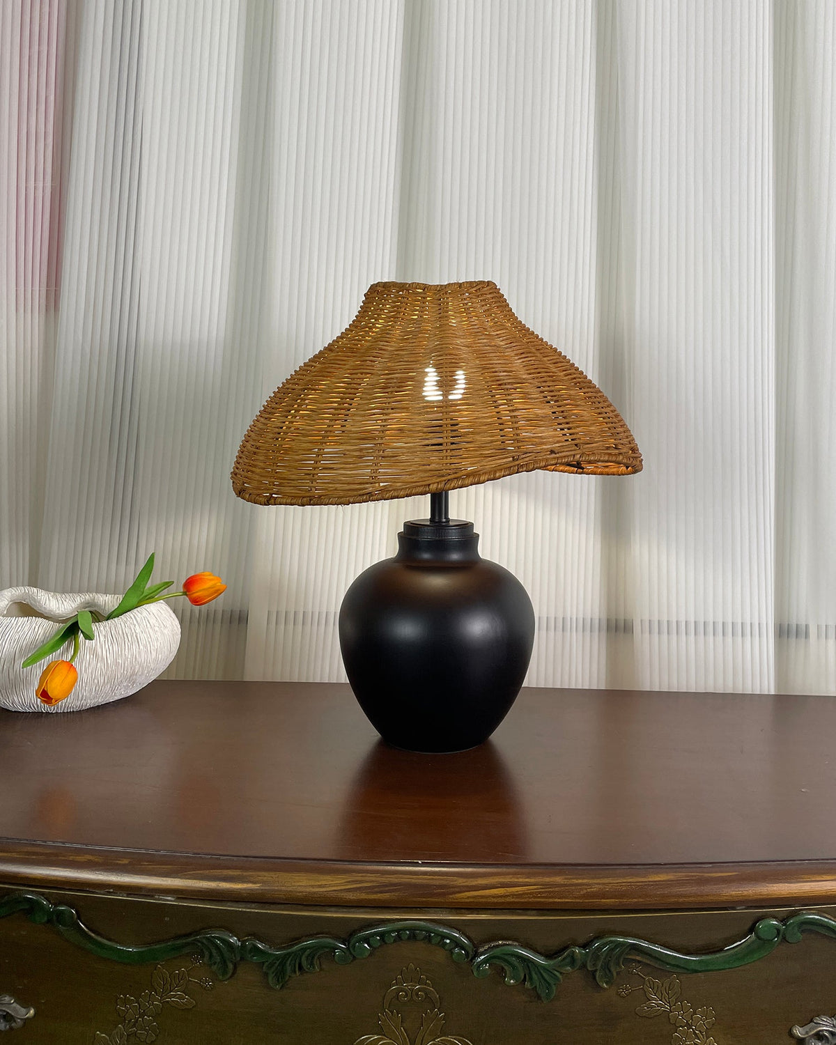 Amalia Wood Table Lamp — product view 21