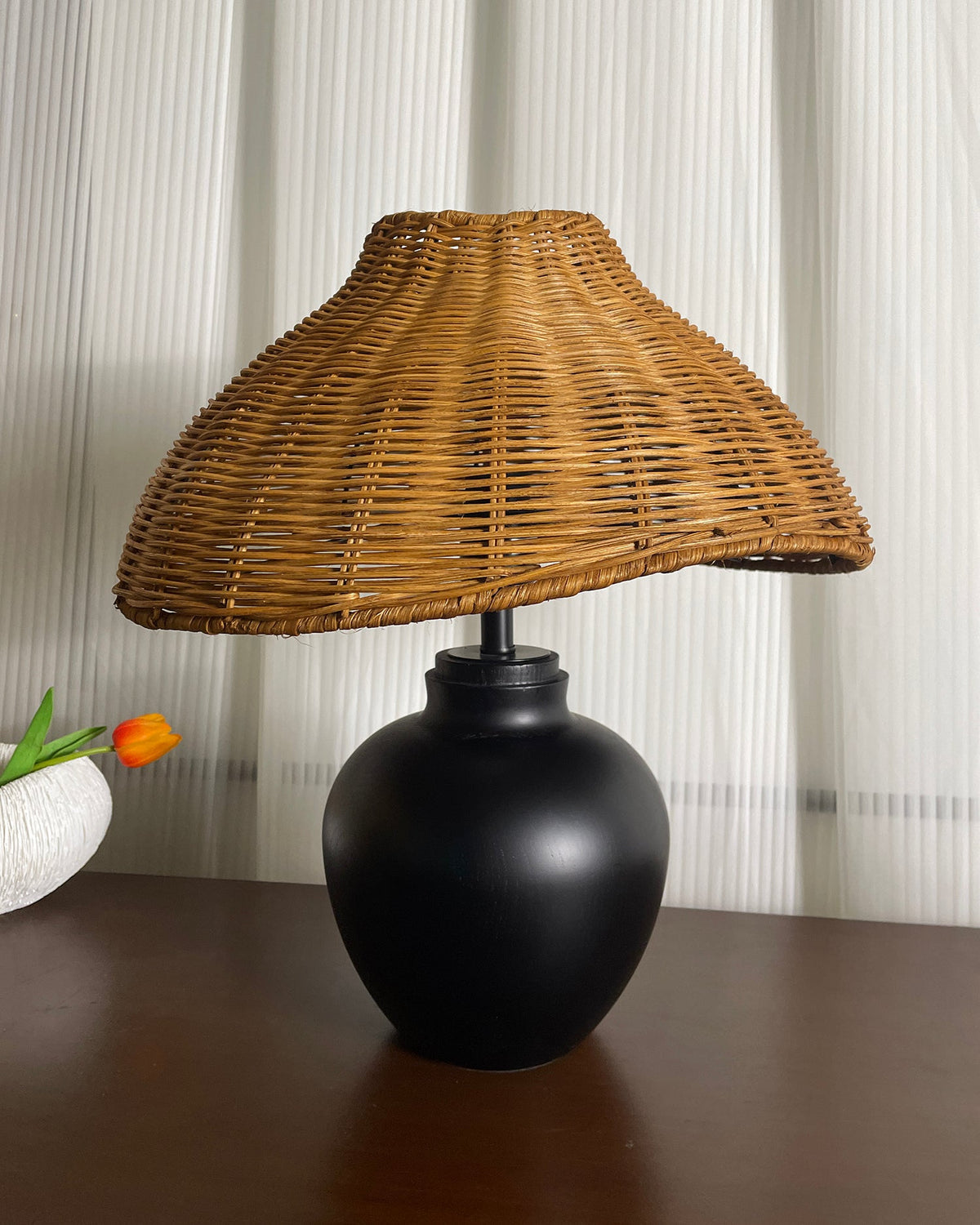 Amalia Wood Table Lamp — product view 24