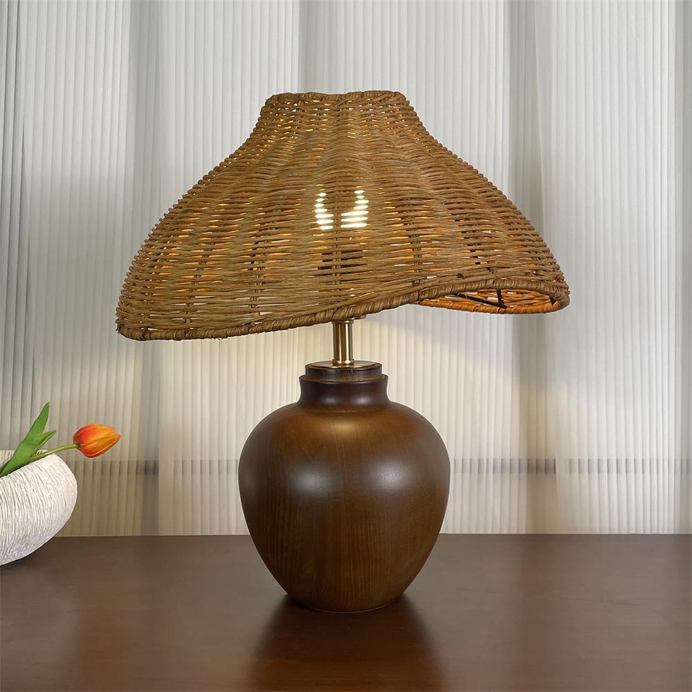 Amalia Wood Table Lamp — product view 32