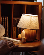 Little Monkey Wood Table Lamp — product view 7