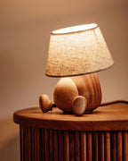 Little Monkey Wood Table Lamp — product view 9