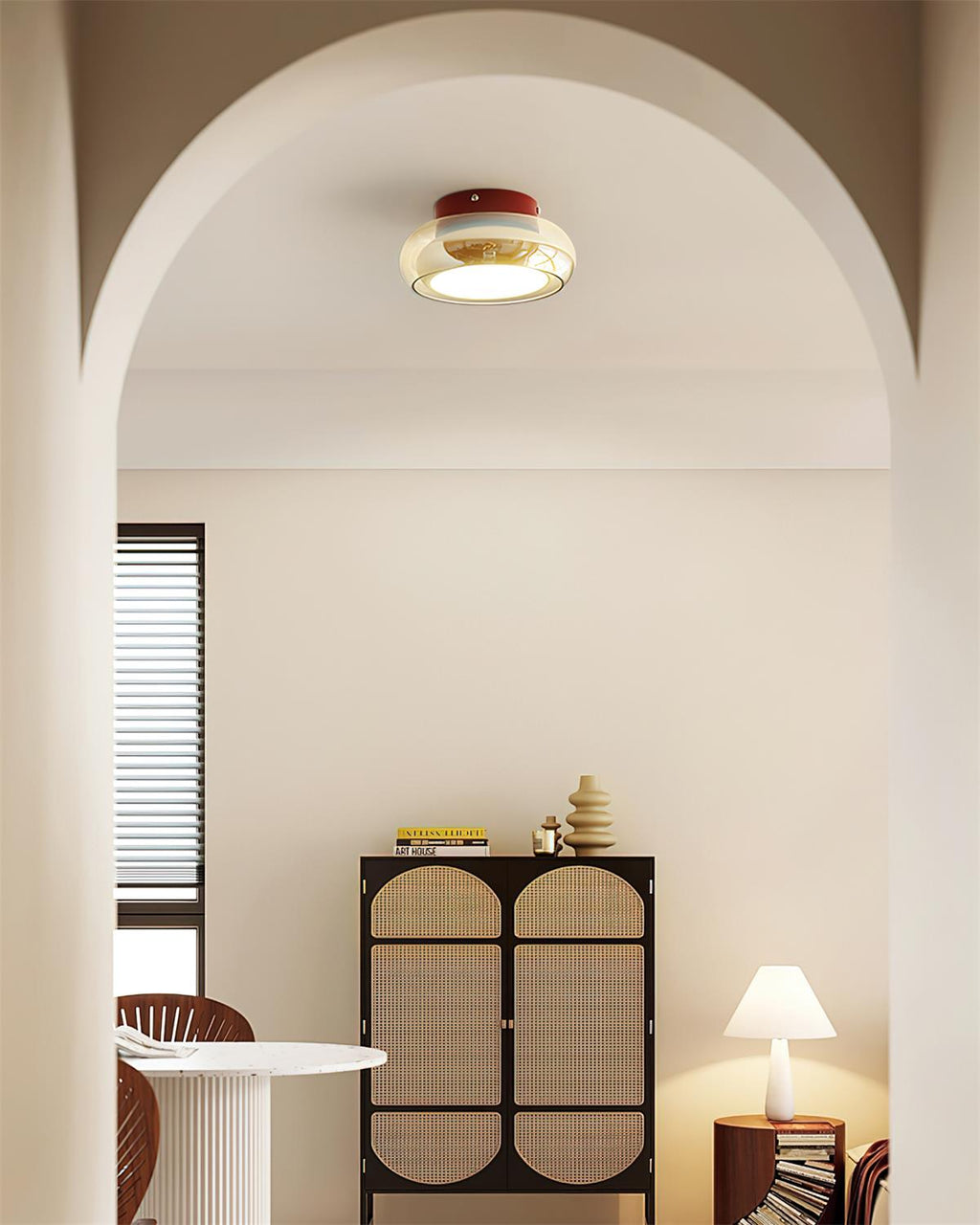 Rotan Ceiling Light — product view 3