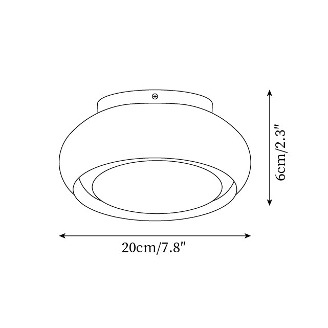 Rotan Ceiling Light — product view 5