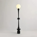 Melrose Black Glass Floor Lamp — product view 2