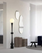 Melrose Black Glass Floor Lamp — product view 8