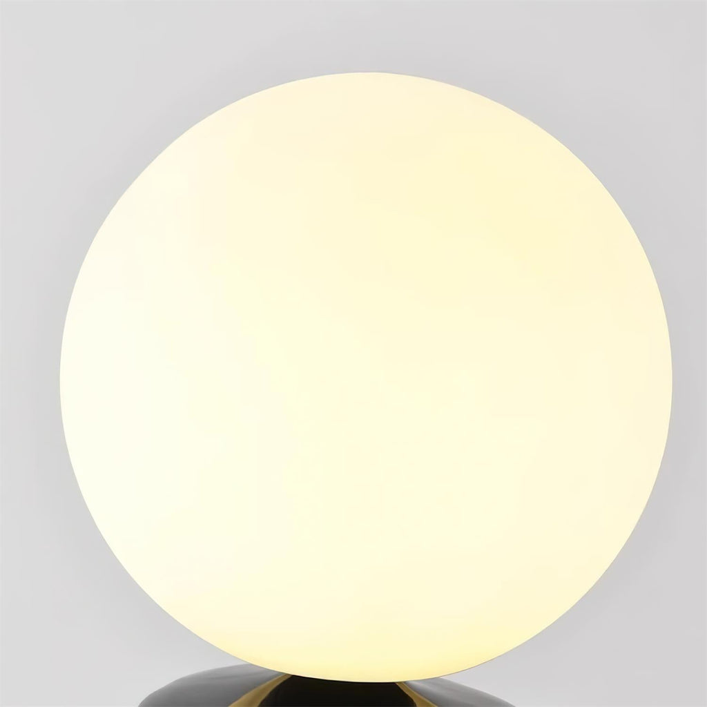 Melrose Black Glass Floor Lamp — product view 12