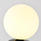Melrose Black Glass Floor Lamp — product view 12