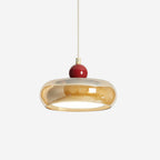 Rotan Glass Pendant Lamp — product view 1