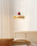 Rotan Glass Pendant Lamp — product view 4