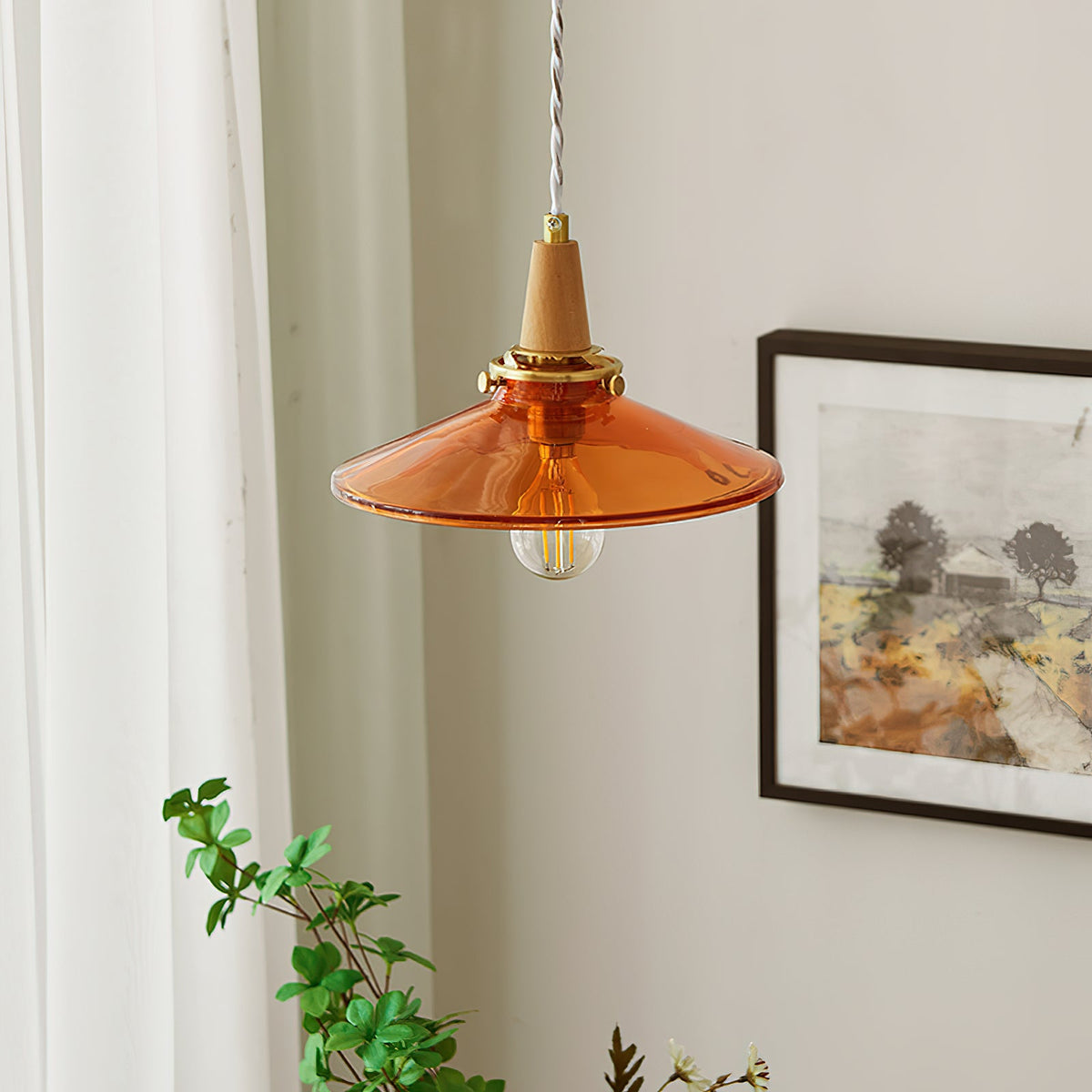 Benra Glass Pendant Lamp — product view 2