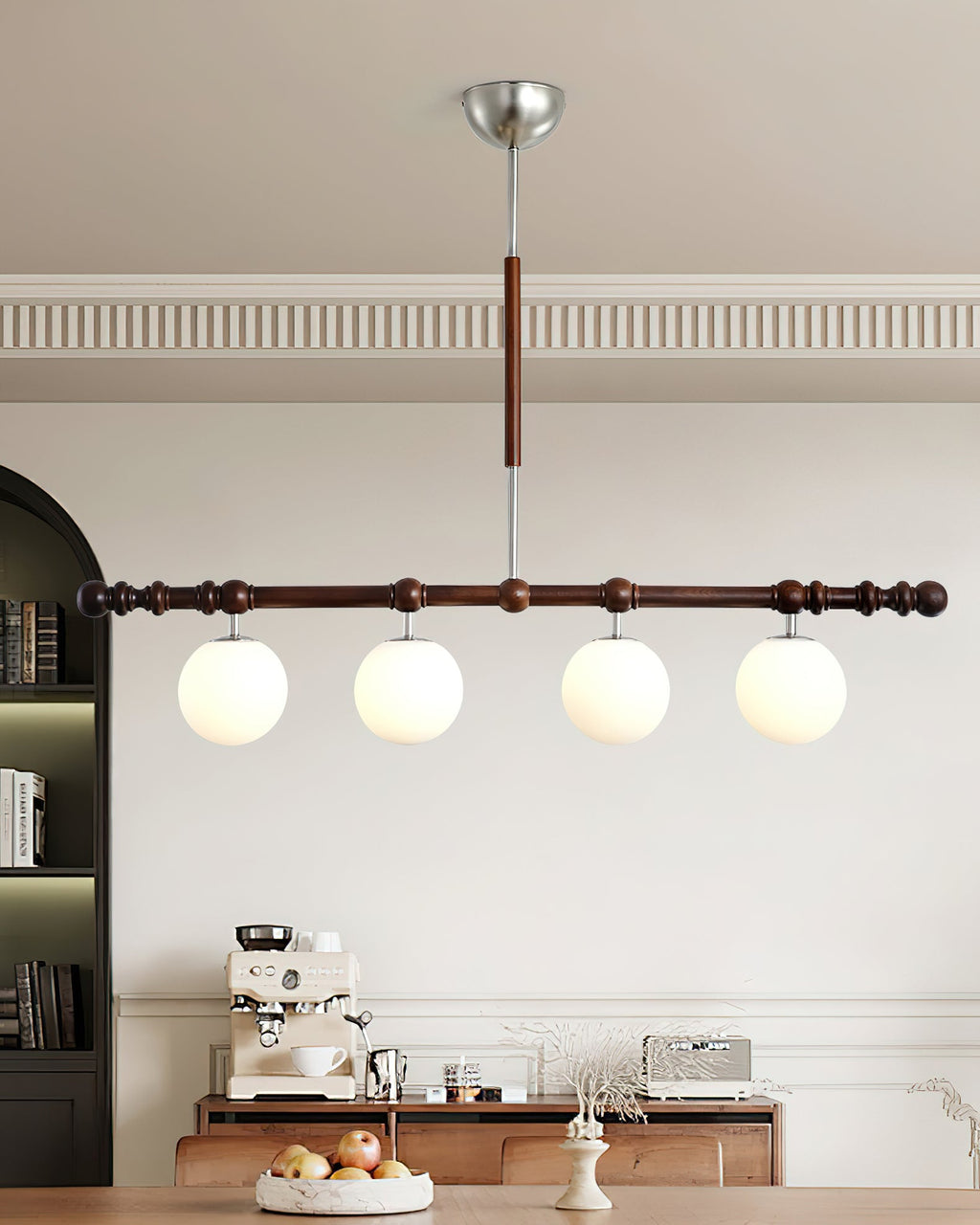 Hayes Glass Chandelier — product view 3