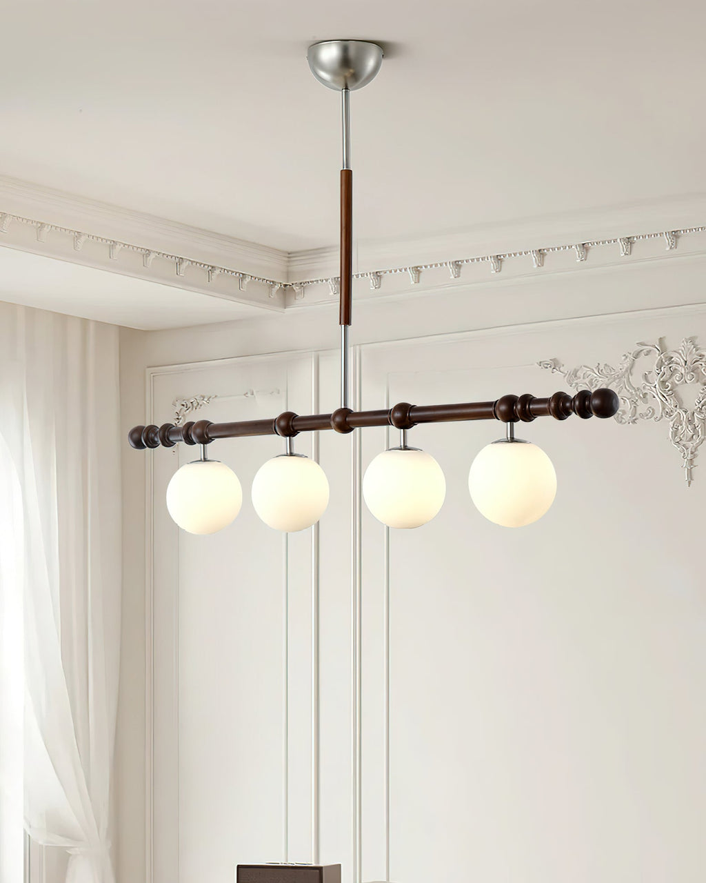 Hayes Glass Chandelier — product view 4
