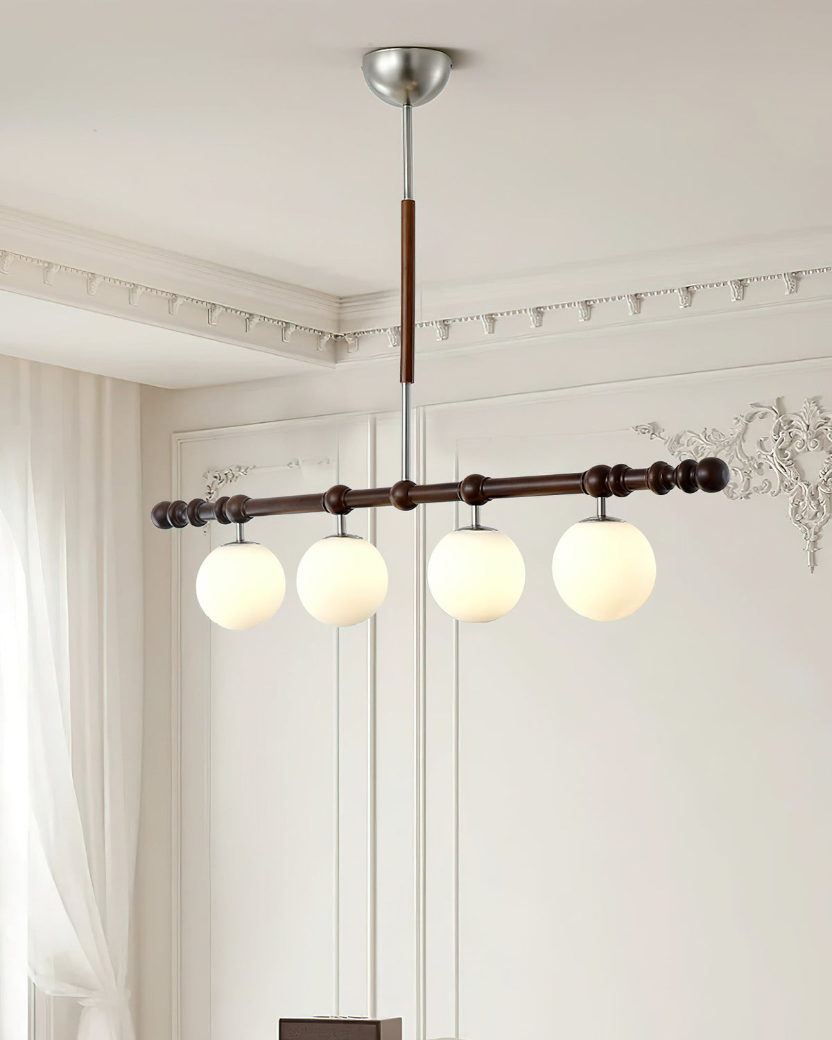 Hayes Glass Chandelier — product view 4