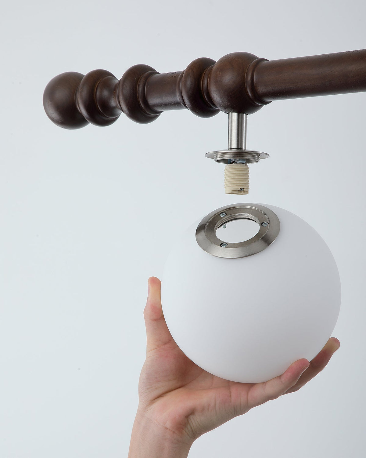 Hayes Glass Chandelier — product view 10