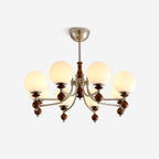 Retro Ellan Glass Chandelier — product view 1