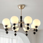 Retro Ellan Glass Chandelier — product view 2