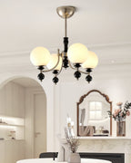 Retro Ellan Glass Chandelier — product view 4