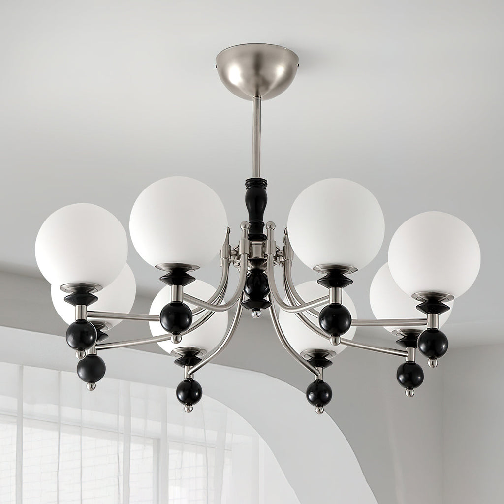 Retro Ellan Glass Chandelier — product view 10