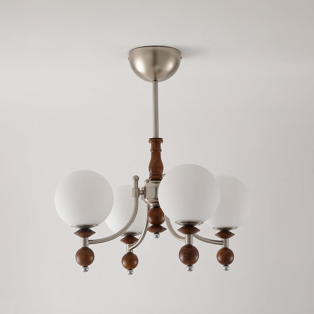 Retro Ellan Glass Chandelier — product view 11