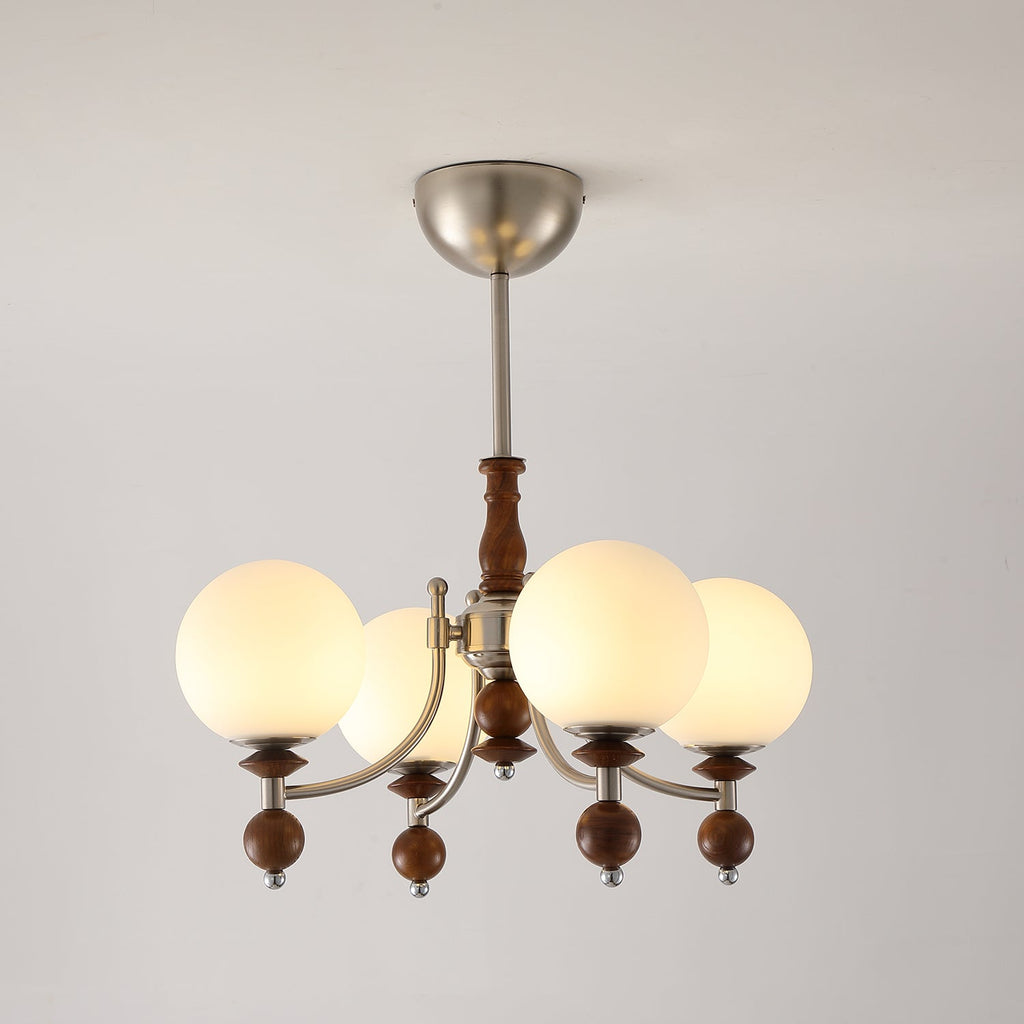 Retro Ellan Glass Chandelier — product view 12
