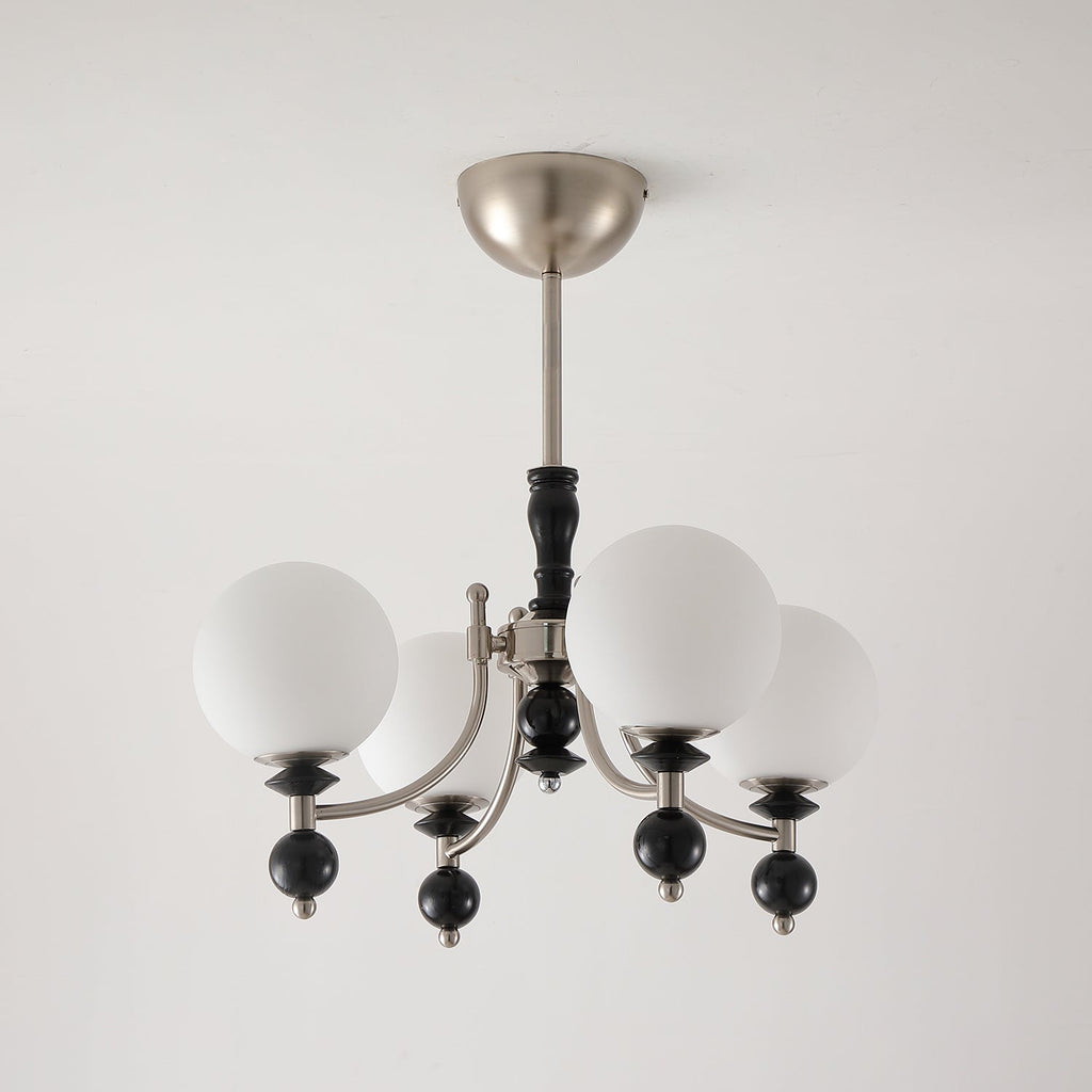 Retro Ellan Glass Chandelier — product view 13