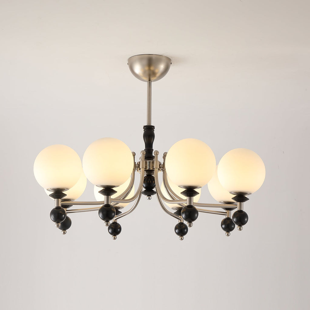 Retro Ellan Glass Chandelier — product view 16