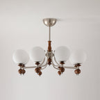 Retro Ellan Glass Chandelier — product view 19