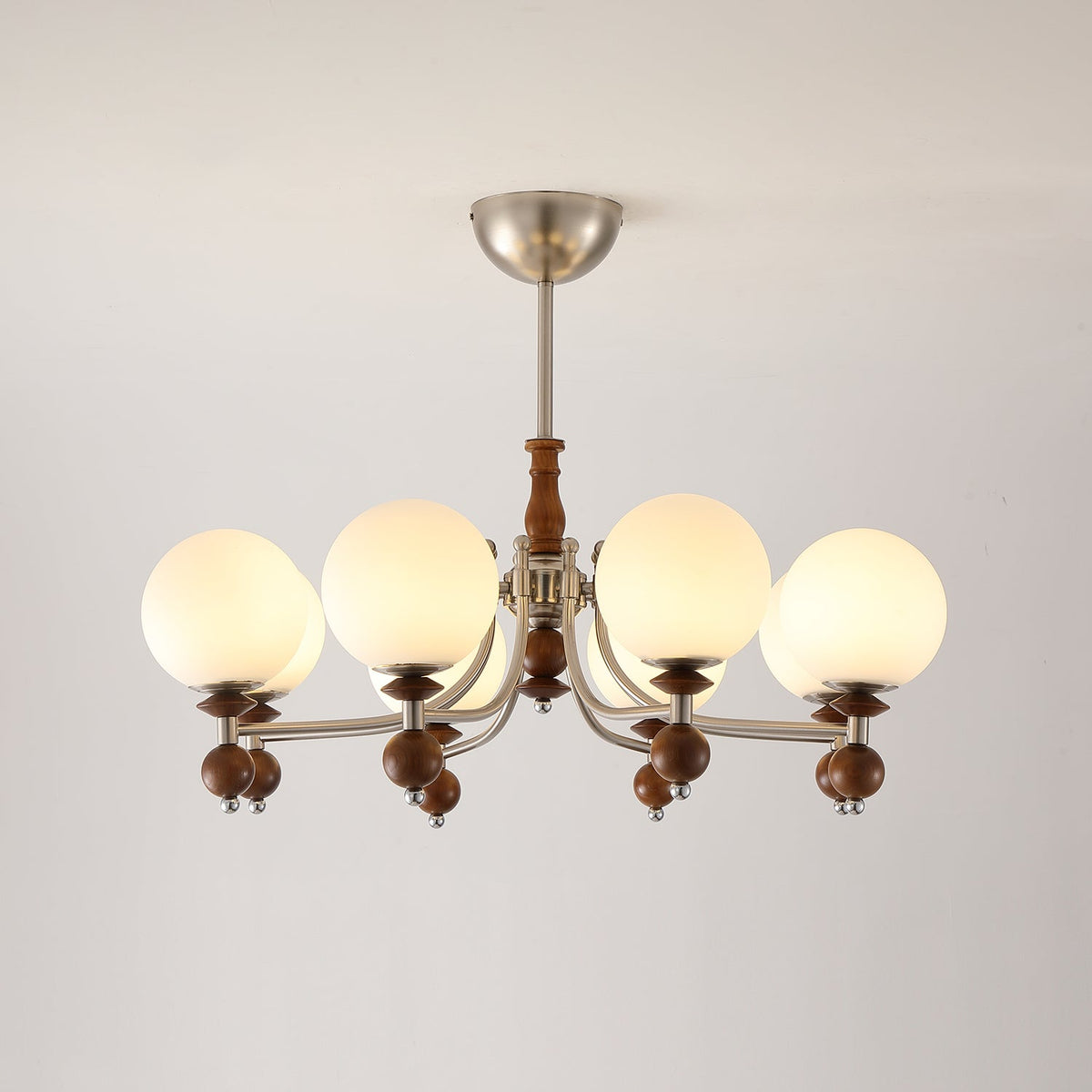 Retro Ellan Glass Chandelier — product view 20