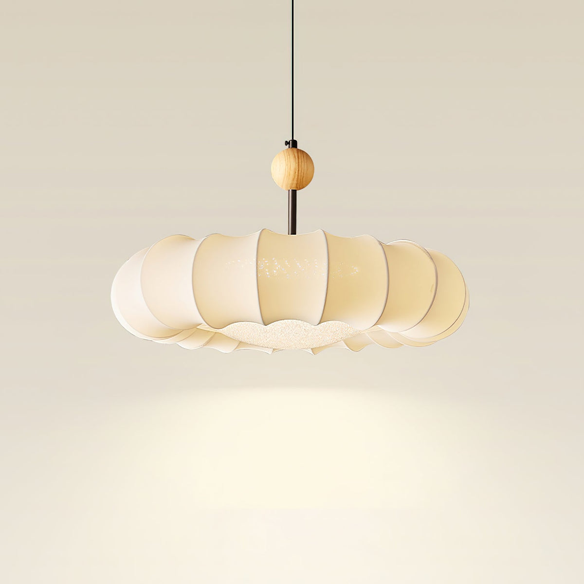 Anela Wood Pendant Lamp — product view 2