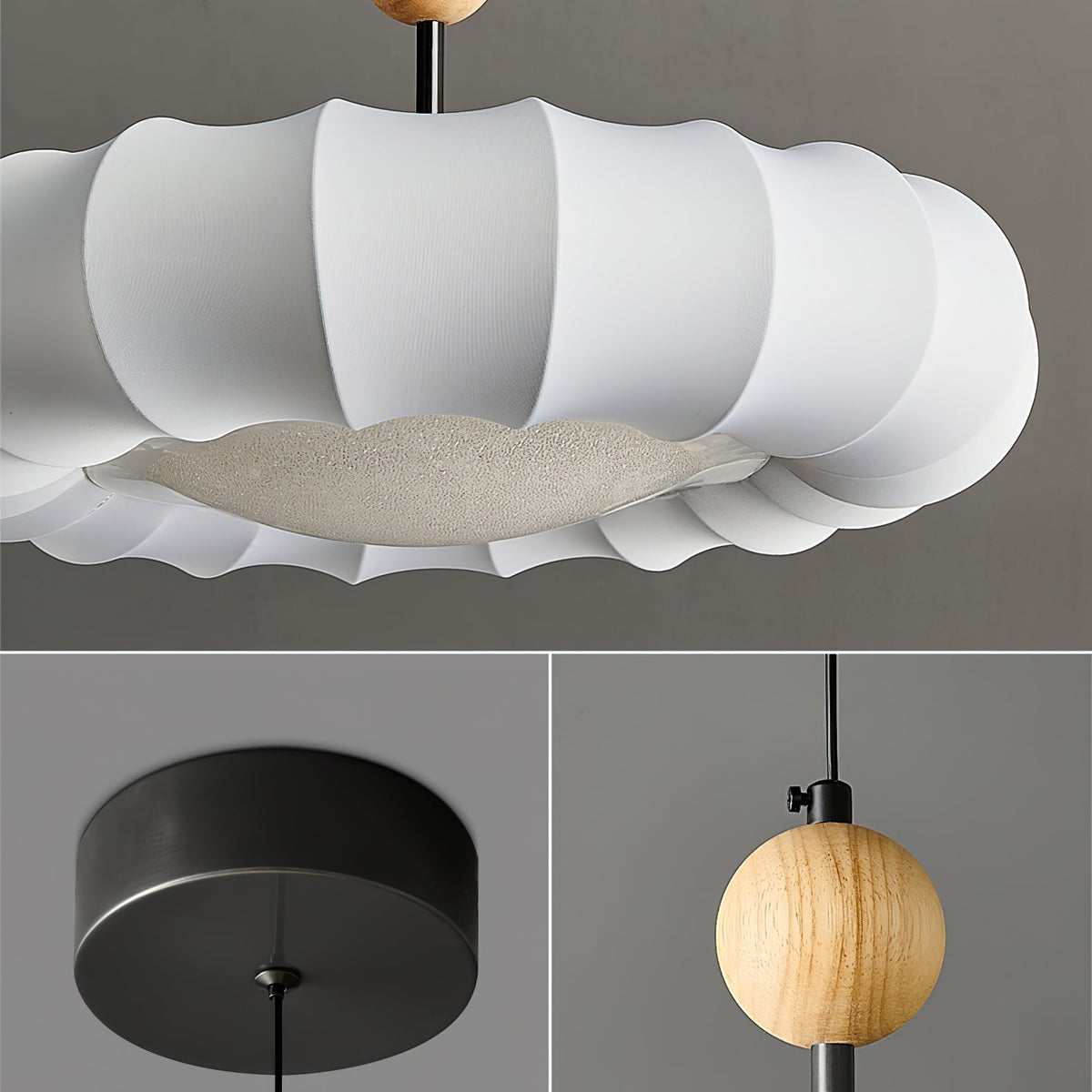 Anela Wood Pendant Lamp — product view 13