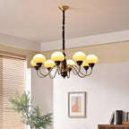 Nonna Mushroom Glass Chandelier — product view 2