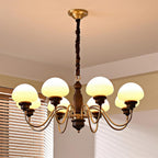 Nonna Mushroom Glass Chandelier — product view 9