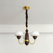 Walnut Color & White