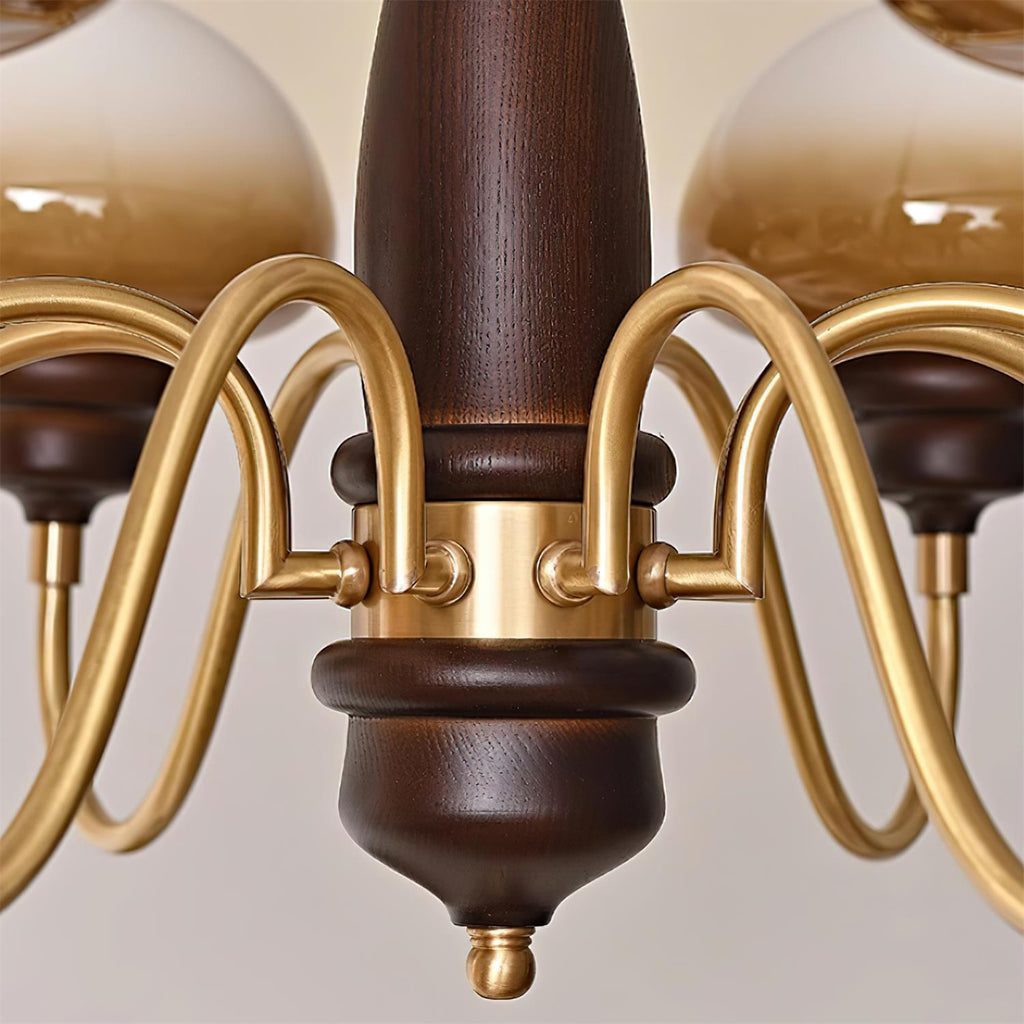 Nonna Mushroom Glass Chandelier — product view 24