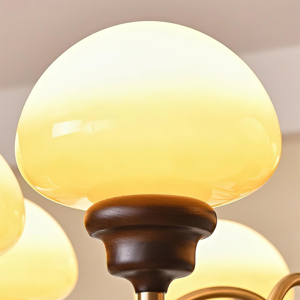 Nonna Mushroom Glass Chandelier — product view 25