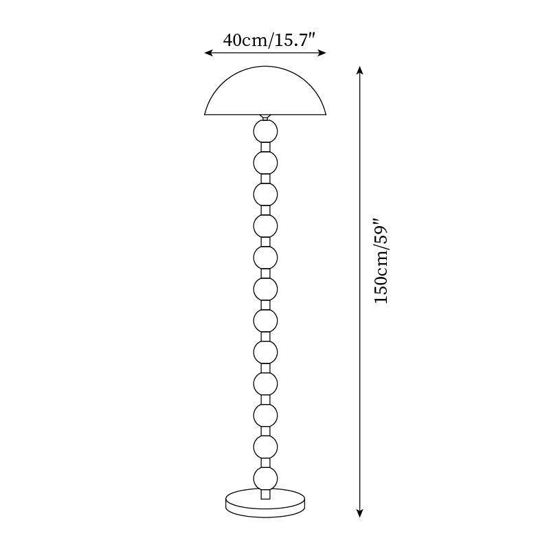 Lavin Wood Floor Lamp — product view 6