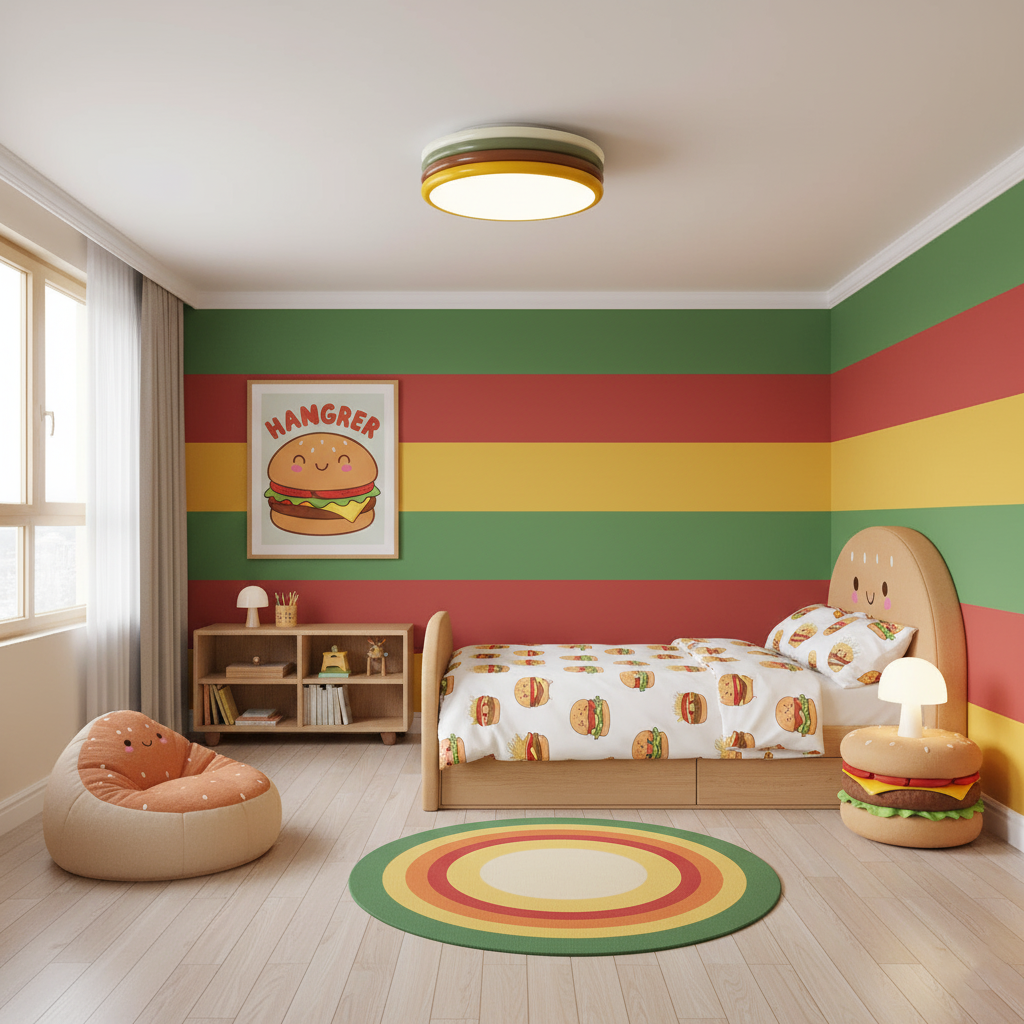 Hamburger Ceiling Light — product view 6