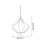 Soli Fabric Pendant Lamp — product view 5