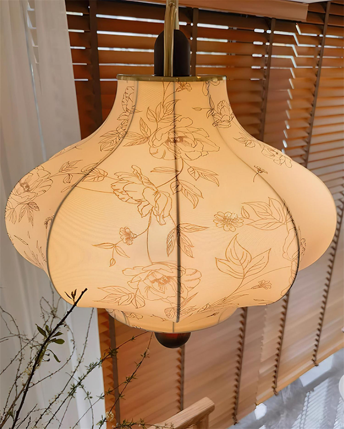 Soli Fabric Pendant Lamp — product view 8