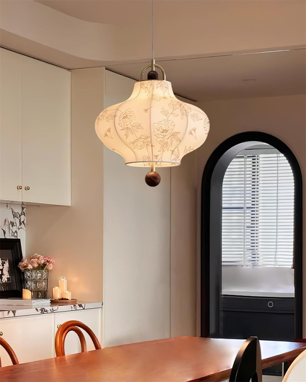 Soli Fabric Pendant Lamp — product view 9
