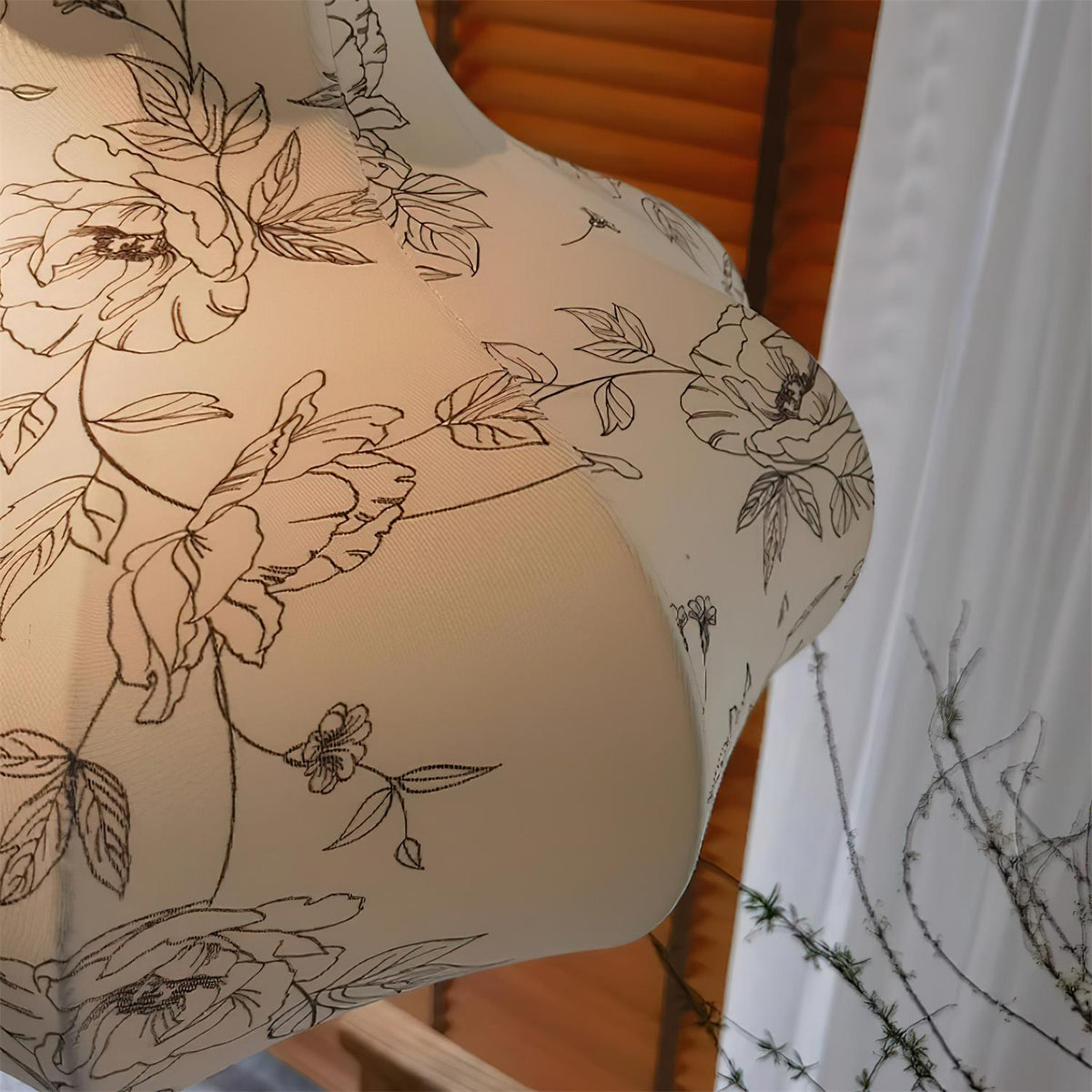 Soli Fabric Pendant Lamp — product view 13