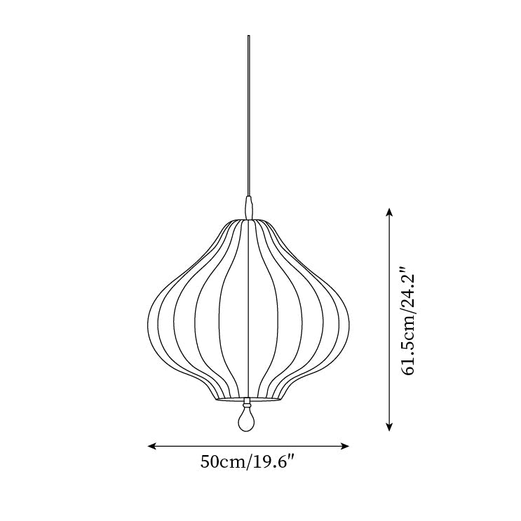 Leocadia Metal Pendant Lamp — product view 5