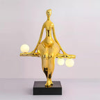 Tennie Sculpture Glass Floor Lamp — product view 12